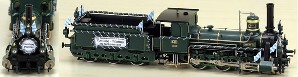 Micro Metakit 06110HL - Bavarian CIII Anniversary Locomotive